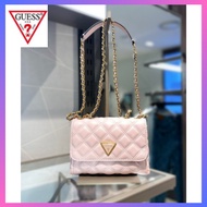 [Guess] GIULLY chain mini flap bag_Light Pink