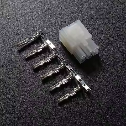 6p 6pin Power Cable Connector Plug Cord Adapter for YAESU FT-857D FT-897D