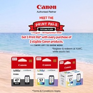 Canon Ink Cartridge - PG47 CL57 CL57s ( For E410 E470 E3370 E4570 E400 E4270 )