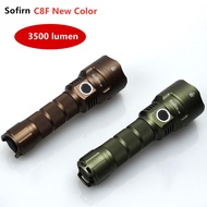 Sofirn C8F 3500 Lumen 3x XPL LED Flashlight 4 Groups Powerful Torch lamp by 21700 battery Water Resi