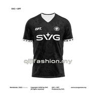 SVG X OPT Home Jersey SVG Shirt Adult Polo Shirt BAJU Lelaki Berkolar T-shirt Sports Short Sleeve Br