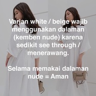 Zahra- Raia Midi Dress (Kaftan) - Atwell Apparel - Luxurious Muslim Women's Eid Kaftan Dress