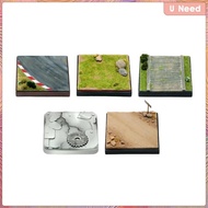 [Wishshopeeyas] 1/64 Scale Display Base Diecast Models Display Base Diorama Base Miniature Scene Bas