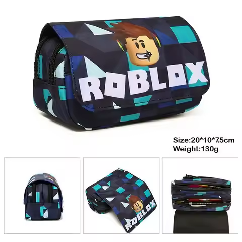 3D New ROBLOX Blox Fruit Creative Cartoon Pencil Case Cartoon Game Pencil Case for Primary School St
