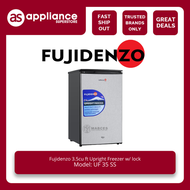 Fujidenzo 3.5cu ft Upright Freezer w/ lock UF 35 SS