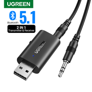 UGREEN Bluetooth 5.1 Transmitter Receiver 2 in 1 Wireless USB Bluetooth Adapter Tích hợp Micrô 3.5mm