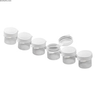 BOOMLIFE1232T Paint Pots, 6/8 Connected Plastic Empty Paint Strip, Portable 2ml 3ml 5ml Refillable P