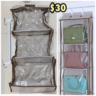 門後收納袋 門後置物架 排門收納包 包包收納 手袋收納 掛門置物袋 置物 收納 公仔收納 公仔防塵 掛娃包 娃包 chiikawa usagi 小八 labubu crybaby