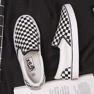 Kedah Vans Old Skool Women Men Shoes Canvas Black White Checkerboard Sneakers Kasut Perempuan Wanita