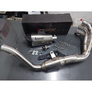 yamaha mt09 / tracer 9gt v3 (2021-2024) akrapovic exhaust full system