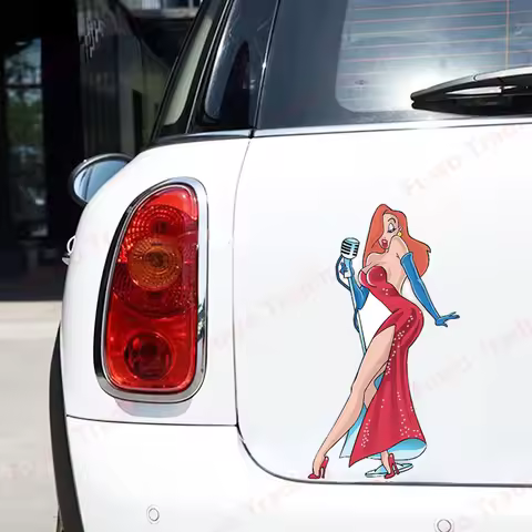Fashionable Car Stickers Jessica Rabbit Sticker Vinyl Decal Car Styling DIY Motorcycle Auto Decorati