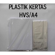 HVS Paper Plastic A4/F4 for Photocopying Dollar Brand Size 25x40 Thickness 0.1