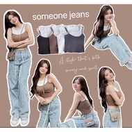 Taiwan Fake 2-Piece Fixed Cup bra top (Cup top) Original Price 499 (F SIZE)