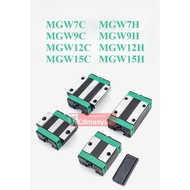 Mini Straight Guide Rail Slider MGW7C MGW7H MGW9C MGW9H MGW12C MGW12H MGW15C MGW15H