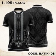 Ethnic Filipiniana For Men Women Top Modern Barong Ethnic Tribal Inspired Polo Shirt Full Sublimatio