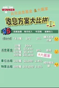 派息 儲蓄 被動收入 收息 自製現金流