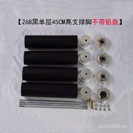 Batch Bottom Tempered Glass Hardware Boom Stainless Steel Accessories Aluminum Column Aluminum Alloy