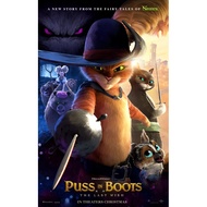 Puss in Boots Poster Size 11.5 X 16.5 Inches (A3)