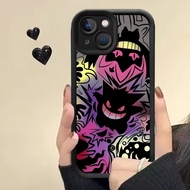 R2 Pokemon Gengar Silicone Casing for iphone 16 XS 17 X XR 15 Pro Max