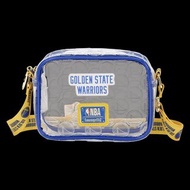 🆕 #美國代購 US🇺🇸 📦訂購 美國代購 Loungefly NBA Golden State Warriors Clear Crossbody Stadium Bag 金州勇士 斜背包 《下單前請