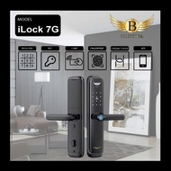 Biosystem iLock 7G Intelligent Digital Smart Door Lock Fingerprint / Password / Card / Emergency Key