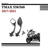 PSLER For Yamaha TMAX 530 TMAX 560 TMAX530 TMAX560 Side Mirror Rearview Mirror Winglet 2017 2018 2019 2020 2021