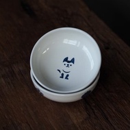【旺財來福】青花中碗公 / 麵碗 / 飯菜全部裝在大碗裡