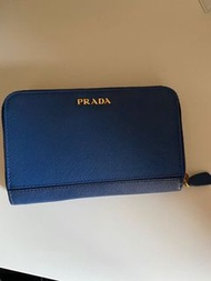 Prada銀包