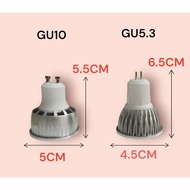 ALUMINIUM COB LED 5W GU10/GU5.3