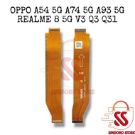 Flexible Ui Opp0 A54 5G A74 5G A93 5G Main Board Middle Mainboard
