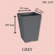 <GardenMart4U> FELTON Square Flower Pot 2453 Pasu Bunga dan Sayur