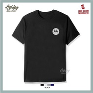 T Shirt Round Neck Cotton Motorola Razr Edge Smartphone 5G Walkie Talkie T-Shirt Murah Lelaki Men Lo