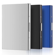 Thenshop 3 Pcs Stainless Steel Credit Card Holder Metal RFID Blocking Credit Card Case Protector Met
