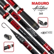 MAGURO ANABAS Fishing Rod | 360 to/ 630 | High Carbon | Zoom Pole ~ IM Store