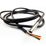 DS18B20 Stainless Steel Package Waterproof 1M DS18b20 Temperature Probe Temperature Sensor 18B20 wit