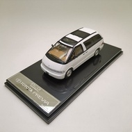 [現貨] 1：64 車模 TOYOTA PREVIA 豐田大霸王第一代 7人車 經典再現 右軚版 合金汽車模型