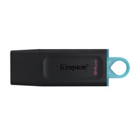 Kingston แฟลชไดรฟ์ 64GB ดำ-เขียวมิ้น DTX