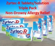 Zyrtec R Triple Pack (3x10's) Tablets