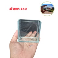 Super MiNi Fish Show Mini Aquarium Size 8x4x8cm For show 7-color fish, betta