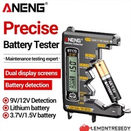 LEMONTRE8EDY Digital Battery Tester, Universal LCD Display Battery Detector, ANENG BT173 Portable Hi