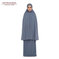 Siti Khadijah Telekung Haony Flair Aria in Ash Blue