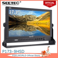 SEETEC P173-9HSD 17.3นิ้ว Pro Broadcast Monitor 4K HD 1920X1080อลูมิเนียมออกแบบ LCD Desktop Monitor 3G SDI HDMI AV YPbPr
