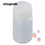 ONLYGOODS1 100pcs Small Plastic Bottles, Small Mouth Empty Sample Bottles, Small Bottles for Liquids 10ml Travel Graduated Lab Chemical Container Lab Chemical