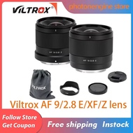 VILTROX AF 9mm F2.8 Air Wide Angle Auto Focus APS-C Prime Lens For Sony E ZV-E10II A7Ⅲ Nikon Z Z50 I