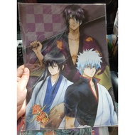 (131) A4 file folder-GINTAMA/SAKURA etc.