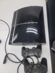 Playstation 3 PS3 blue ray dvd with 2 remotes $300