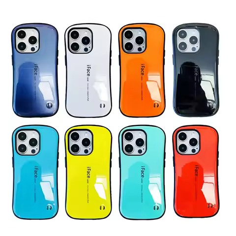 Case For iPhone 16 Pro Max 16 Plus 16Pro 16Plus iFace Classic Smooth Glossy Armor Shockproof Luxury