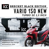 BRECKET MOTOR PROJECTOR TURBO SE 2.5 INCH IRON MATERIAL BLACK BULL AES