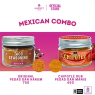 Mexican Combo / Taco Seasoning & Chipotle Rub - Cooking Seasoning