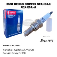 Saumotor Spark Plug Denso U24 Esr-N Spark Plug Jupiter Mx Vixion Satria Fu Original